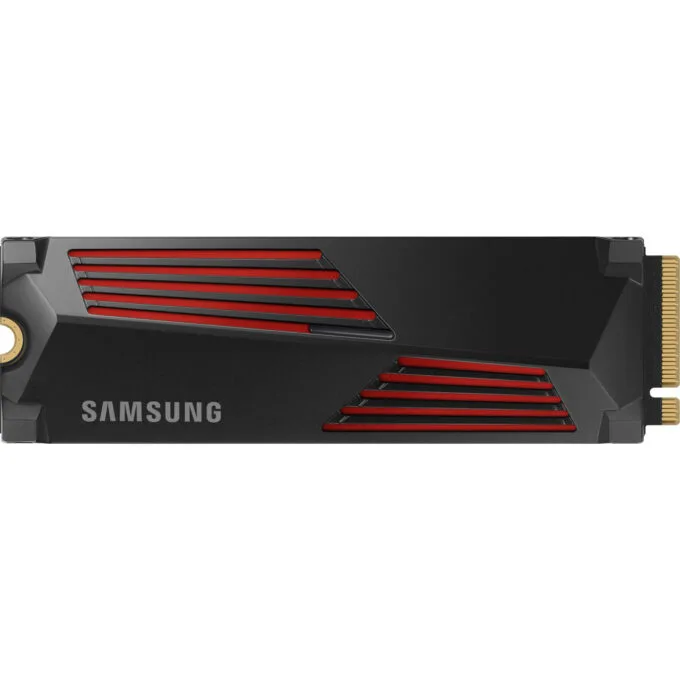 Samsung 990 PRO 4TB M.2 2280 NVMe PCIe 4.0 x4 SSD w/ Heatsink MZ-V9P4T0CW — image 1
