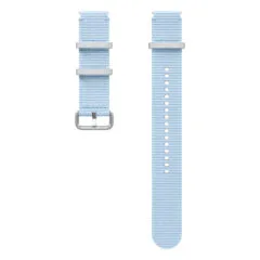 Samsung Athleisure Band - M/L - Sky Blue, 22 mm Width, Silver Buckle, Compatible with Galaxy Watch7/6/5 Pro/4