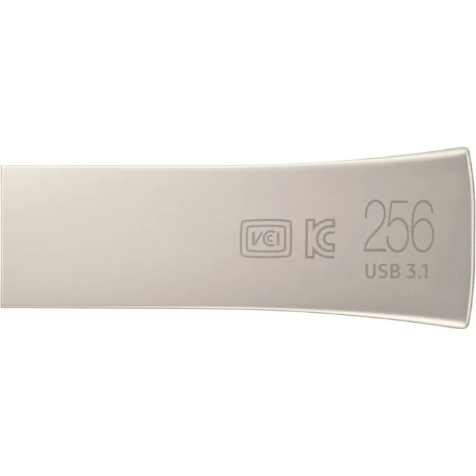 Samsung BAR Plus - MUF-256B3 - 256GB USB 3.2 Gen 1 (Type-A), Silver, 300MB/s, Capless — image 2