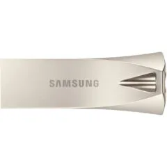Samsung BAR Plus - MUF-256B3 - 256GB USB 3.2 Gen 1 (Type-A), Silver, 300MB/s, Capless