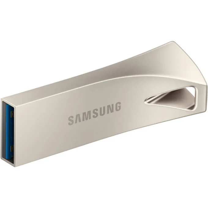 Samsung Bar Plus - MUF-64BE - 64GB Silver USB 3.2 Gen1 (USB 3.1) Type-A, 300MB/s, Capless — image 4