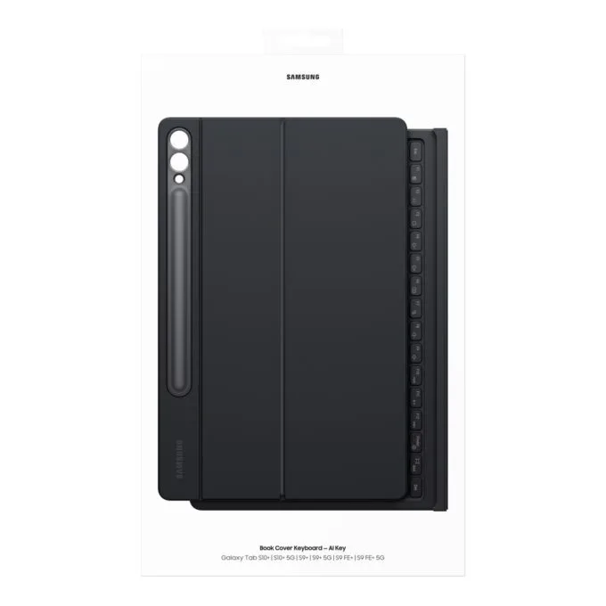 Samsung Book Cover Keyboard for S10+/S9FE+/S9+ - EF-DX825 - Black — image 3