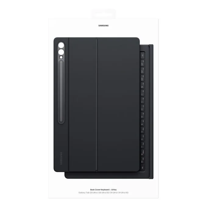Samsung Book Cover Keyboard for Tab S10 Ultra/S9 Ultra - Black — image 3