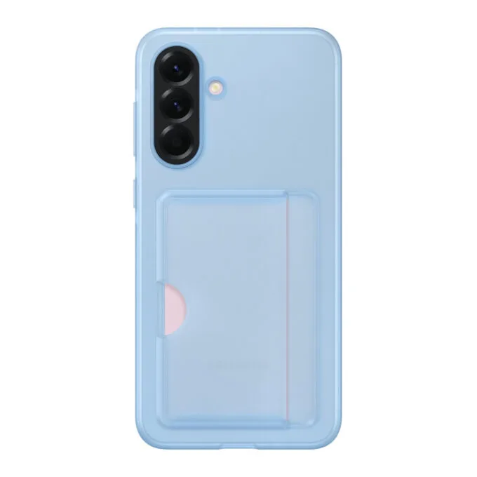 Samsung Card Slot Case - EF-OA566 - Blue Folio Wallet Cover for Galaxy A56 5G — image 1