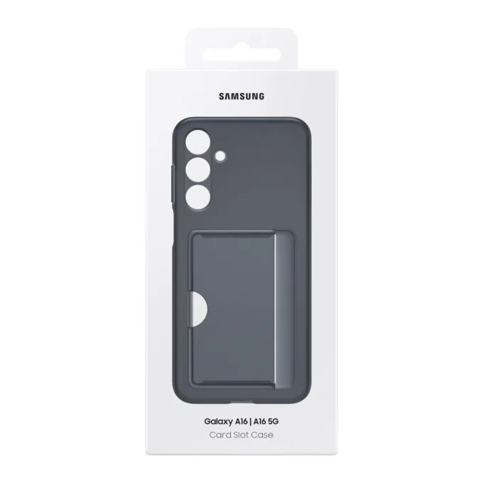 Samsung Card Slot Case for Galaxy A16 5G - Black - Card Pocket, 1 Slot — image 7