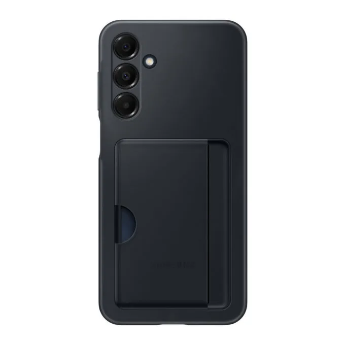 Samsung Card Slot Case for Galaxy A16 5G - Black - Card Pocket, 1 Slot — image 1