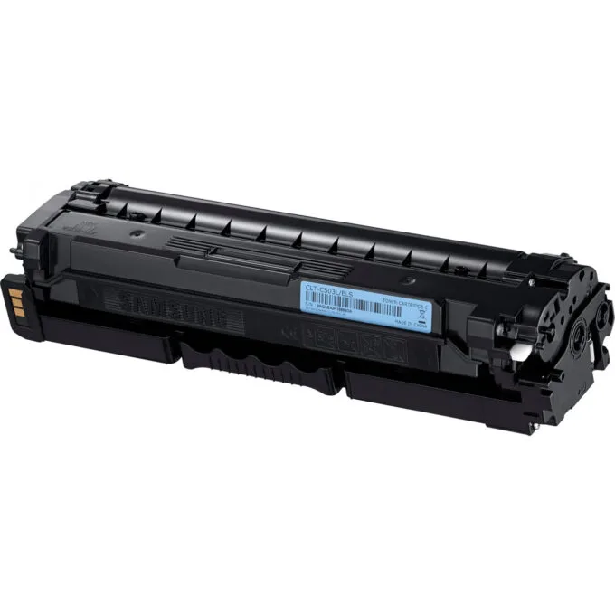 Samsung CLT-C503L - High-Yield Cyan Toner Cartridge - 5,000-page Yield — image 2