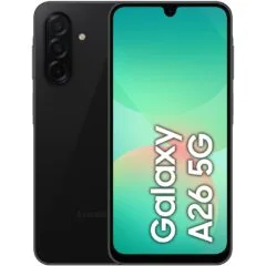 Samsung Galaxy A26 5G - A266 - Black, 8GB RAM, 256GB storage, Dual SIM