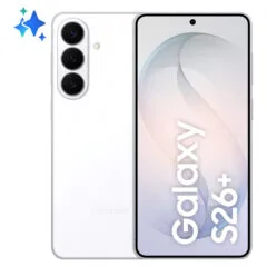 Samsung Galaxy S26+ 256GB White 16.91cm (6.7') OLED Display. Android 16. 50MP Triple-Kamera
