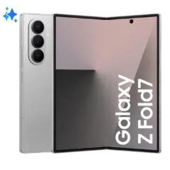 Samsung Galaxy Z Fold7 - Silver Shadow - 12GB RAM, 512GB, Snapdragon 8 Gen 3 (4.47 GHz), 8-inch Foldable Dynamic AMOLED 2X