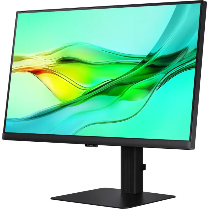 Samsung LS24D600UAUXEN ViewFinity S6 24" QHD IPS 100Hz 5ms USB-C KVM Pivot — image 2