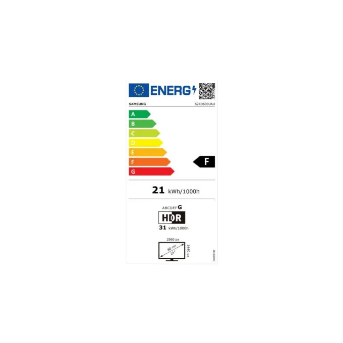 Samsung LS24D600UAUXEN ViewFinity S6 24" QHD IPS 100Hz 5ms USB-C KVM Pivot — image 15
