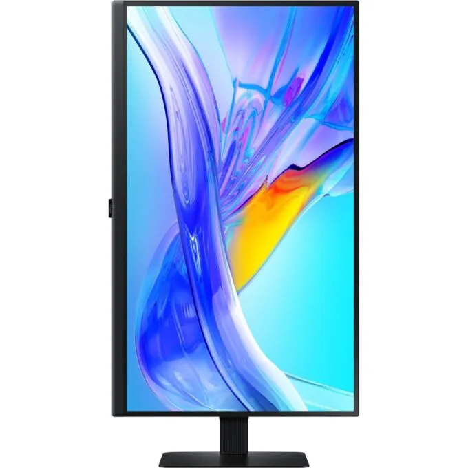 Samsung LS27D800UAUXEN (S80UD) - 27in 4K UHD IPS Monitor, HDR10, USB-C PD 90W, KVM, Pivot, Black — image 6