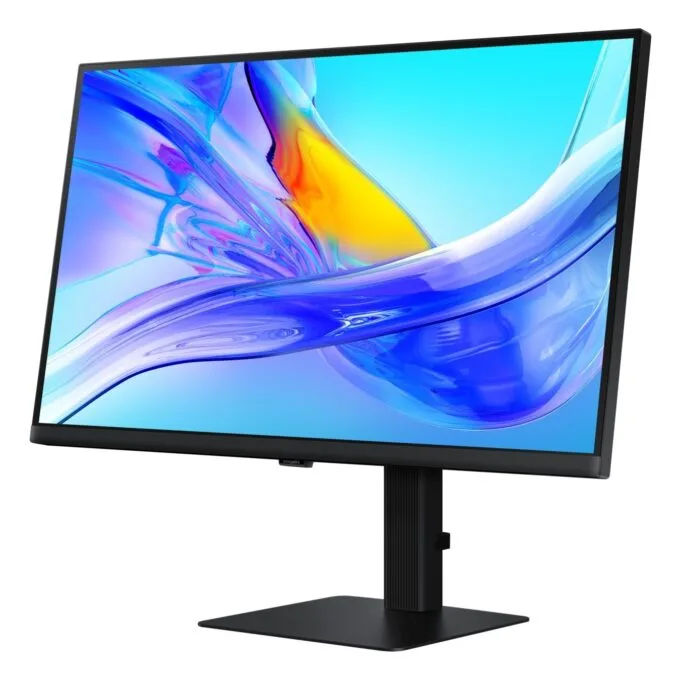 Samsung LS27D800UAUXEN (S80UD) - 27in 4K UHD IPS Monitor, HDR10, USB-C PD 90W, KVM, Pivot, Black — image 7