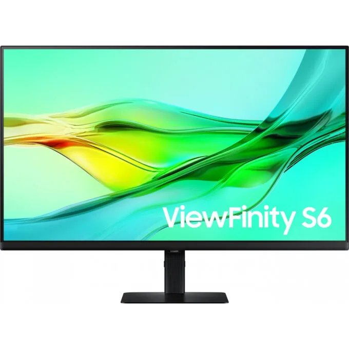 Samsung LS32D600UAUXEN 32" QHD IPS 100Hz 5ms USB-C 90W KVM Pivot Black — image 1