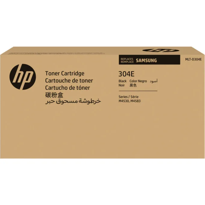 Samsung MLT-D304E - Extra High-Yield Black Original Toner Cartridge, 40,000 pages — image 1