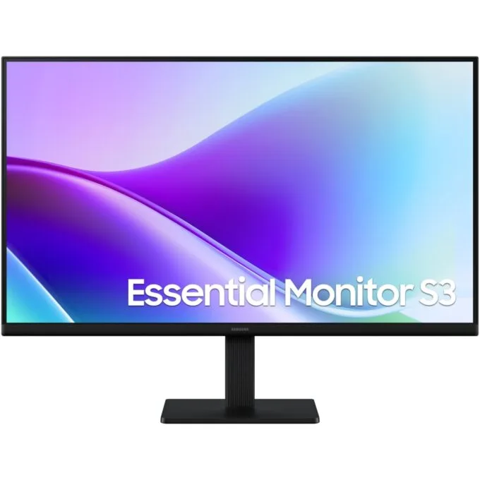 Samsung Monitor - LS27F320GAUXEN - 27 Black — image 1