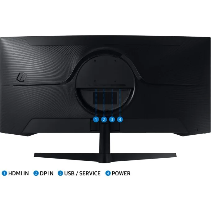 Samsung Odyssey C34G55TWWP Curved Ultrawide Monitor - C34G55TWWP - Black, 34", UWQHD 3440x1440, 144Hz, 1ms — image 11