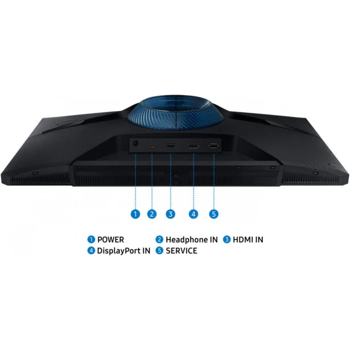 Samsung Odyssey G3 S24DG300EU 24" FHD VA 180Hz 1ms HDR10 - HDMI 2.0 DP Black — image 11