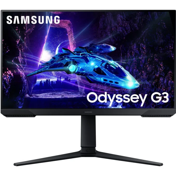 Samsung Odyssey G3 S24DG300EU 24" FHD VA 180Hz 1ms HDR10 - HDMI 2.0 DP Black — image 1