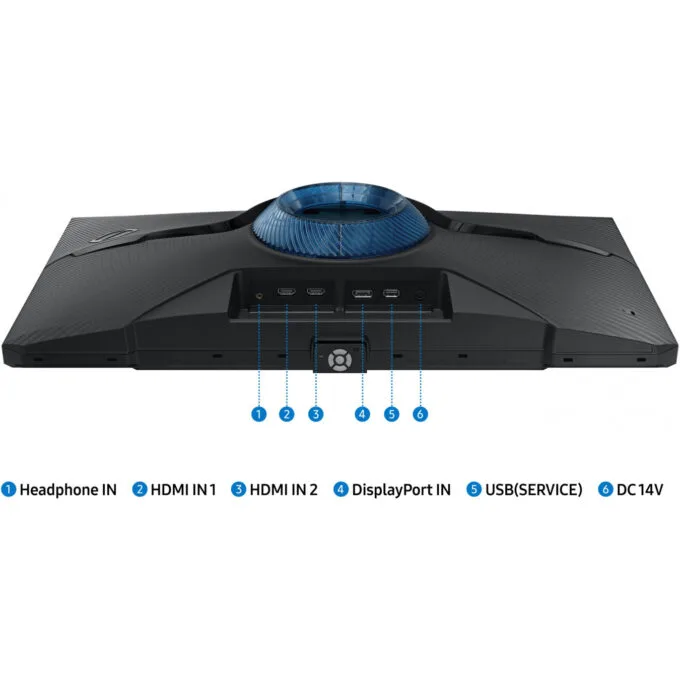 Samsung Odyssey G4 S25BG400EU 25" FHD IPS 240Hz 1ms HDR10 Black — image 9