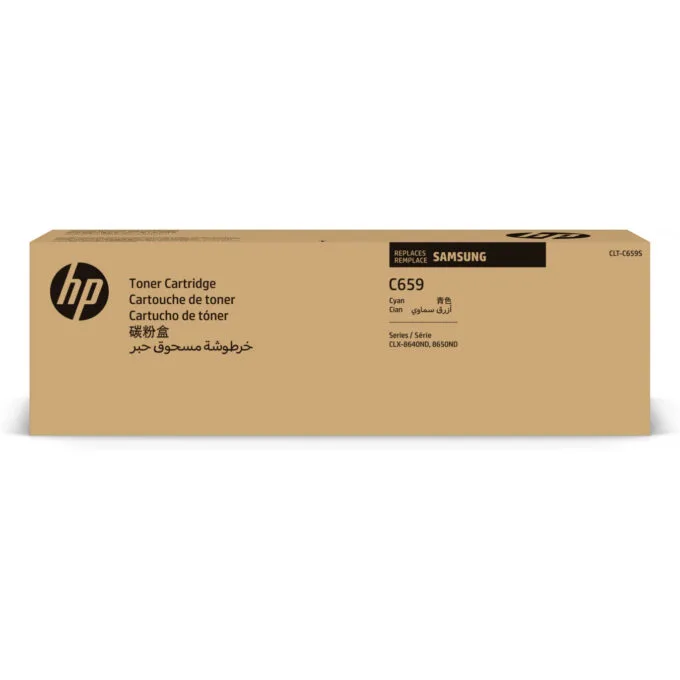 Samsung Original Toner Cartridge - CLT-C659S - Cyan, High-Yield 20,000 Pages — image 1