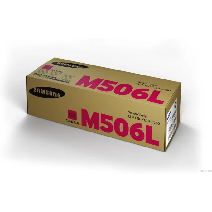 Samsung Original Toner Cartridge - CLT-M506L - High-Yield Magenta, 3500 pages — image 2