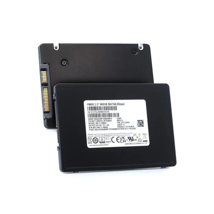 Samsung PM893 960GB 2.5-inch SATA Enterprise SSD - MZ-7L3960HCJR — image 2