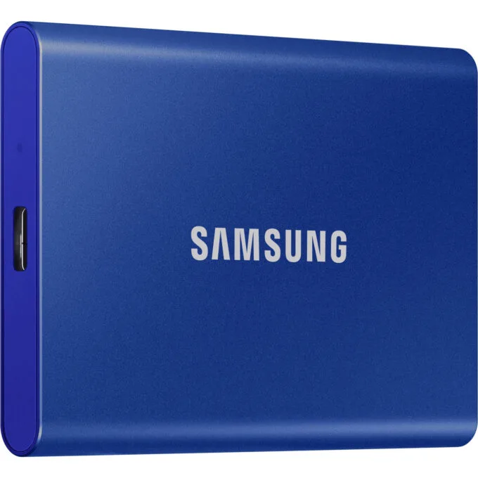 Samsung Portable SSD T7 1TB Blue USB 3.2 Gen2 1050MB/s MU-PC1T0H/AM — image 2