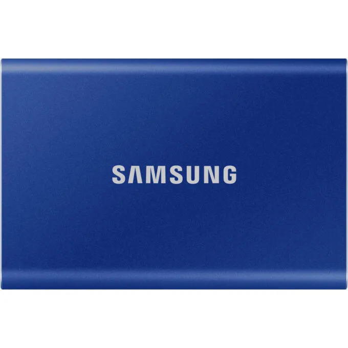 Samsung Portable SSD T7 1TB Blue USB 3.2 Gen2 1050MB/s MU-PC1T0H/AM — image 1