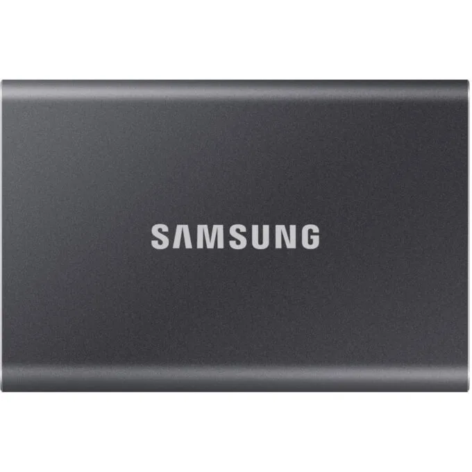 Samsung Portable SSD T7 4TB MU-PC4T0T Titan Gray USB-C 3.2 Gen2 — image 1