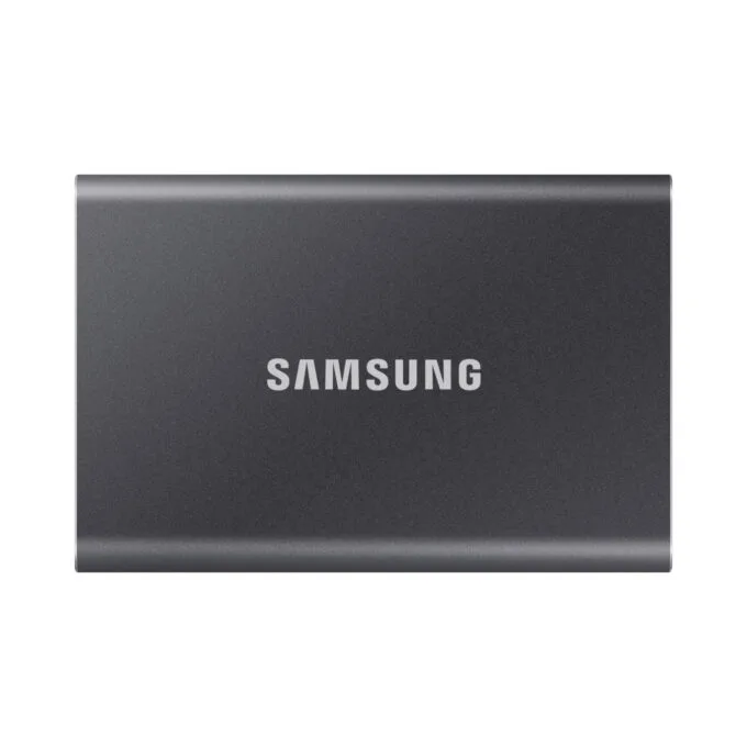 Samsung Portable SSD T7 - MU-PC1T0T - 1TB Grey, NVMe, USB 3.2 Gen 2, Up to 1050/1000 MB/s — image 1