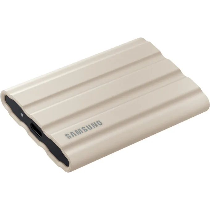 Samsung Portable SSD T7 Shield - MU-PE2T0K - Beige, 2TB, USB-C, 3.2 Gen2 — image 5
