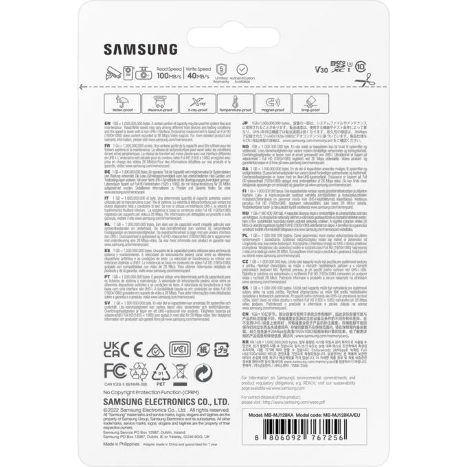 Samsung PRO Endurance microSD 128GB +Adapter — image 9