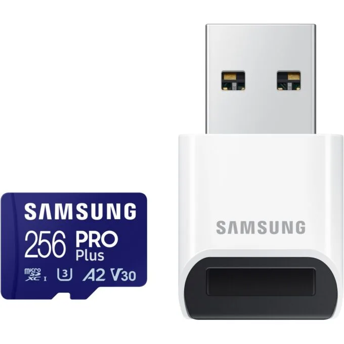 Samsung PRO Plus microSDXC 256GB + USB card reader - 180 MB/s — image 6