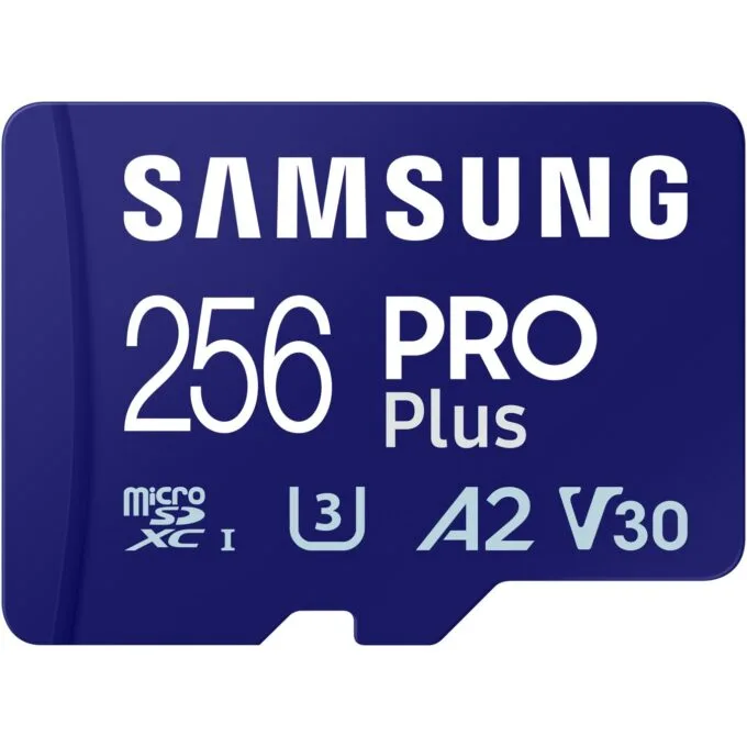 Samsung PRO Plus microSDXC 256GB + USB card reader - 180 MB/s — image 1