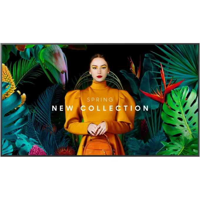 Samsung QH55C - 55-inch 4K UHD Smart Signage Display - VA Panel, 700 cd/m2, Tizen 7.0, Black — image 1