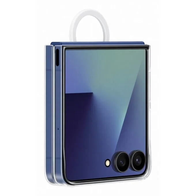 Samsung Ring Case for Galaxy Flip7 - Clear — image 2