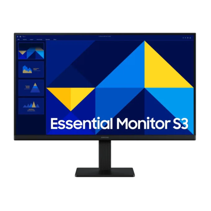 Samsung S24D300GAU - 24 inch Full HD IPS Monitor - 100Hz, 5ms GTG, HDMI 1.4 & VGA, VESA 100x100, Black — image 2