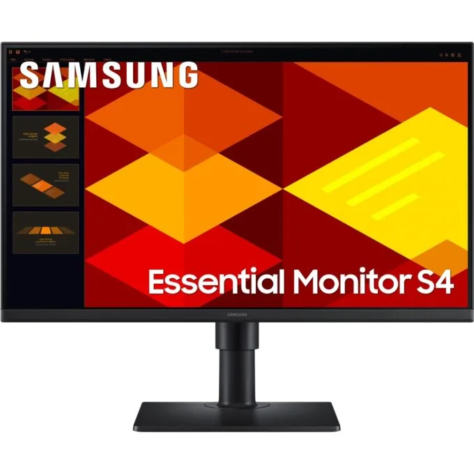 Samsung S24D402GAU - 24-inch IPS Full HD monitor - Black, 1920x1080, 100 Hz, 2x HDMI, DP — image 1
