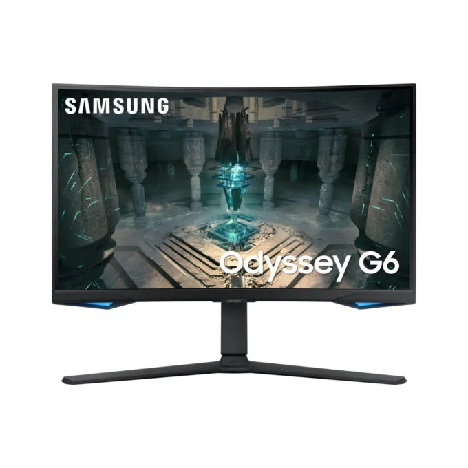 Samsung S27BG650EU - 27" Curved QHD Gaming Monitor - 2560x1440, 240Hz, 1ms, DisplayHDR600, HDMI 2.1 x2, DP1.4, RGB Stand, Black — image 2