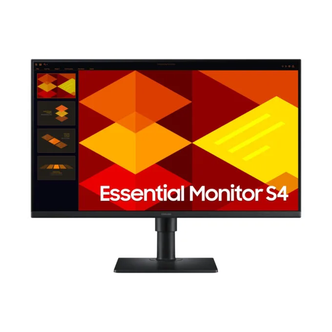 Samsung S27D400GAU (S40GD Series) - 27" IPS Full HD Monitor, 100Hz, 2xHDMI 1.4, DP 1.2, USB Hub, Height/Swivel/Pivot, Black — image 1