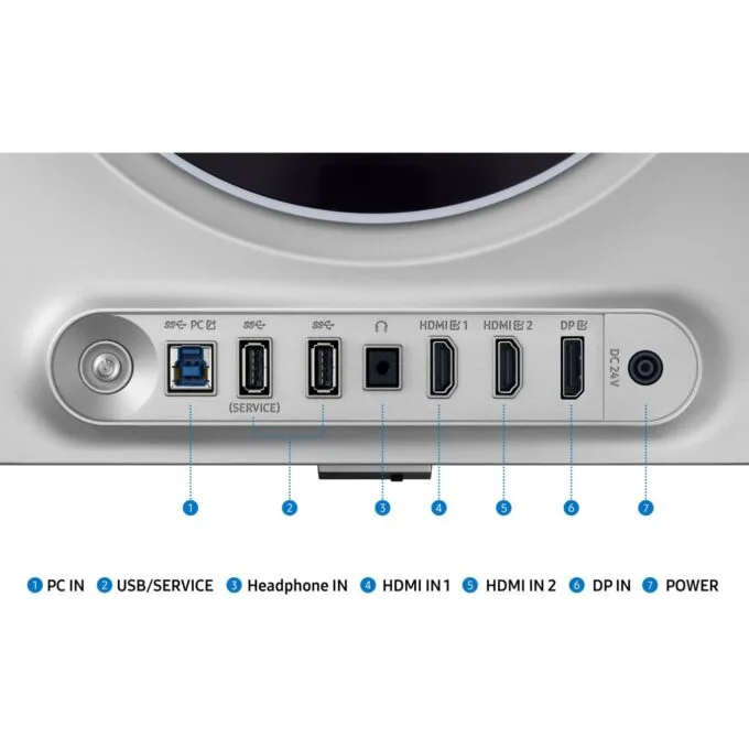 Samsung S27DG600SU Odyssey OLED G6 27" QHD 360Hz 0.03ms Pivot Black — image 8
