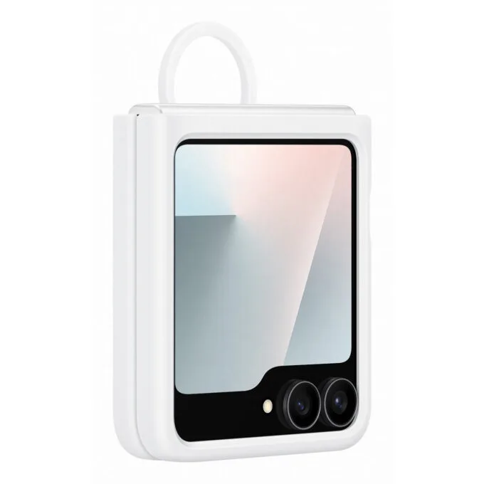 Samsung Silicone Case - EF-PF741TWEGWW - White Silicone Cover for Galaxy Flip7 FE — image 2