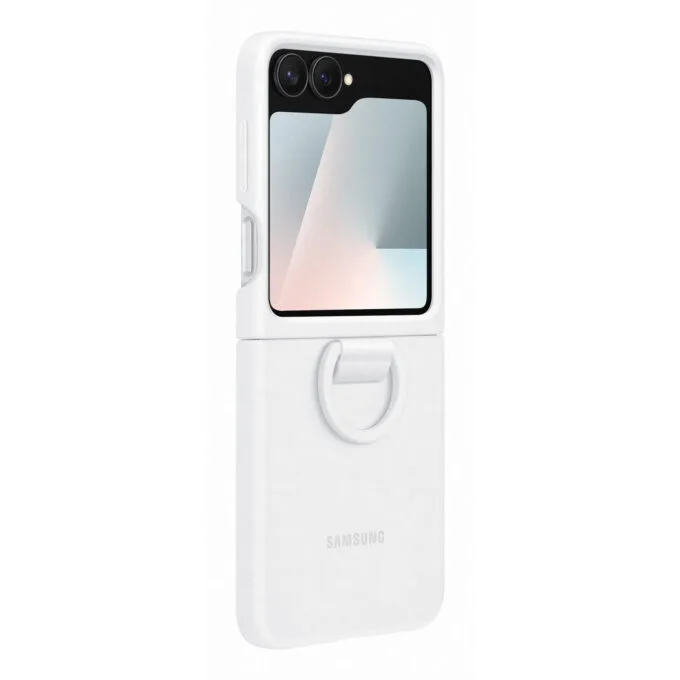 Samsung Silicone Case - EF-PF741TWEGWW - White Silicone Cover for Galaxy Flip7 FE — image 3