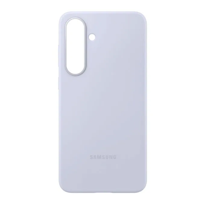 Samsung Silicone Cover for Galaxy S25 FE - Galaxy S25 FE - Light Blue, Holster-style silicone case — image 4