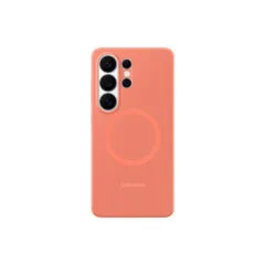 Samsung Silicone Magnet Case Galaxy S26 Ultra. Coralred