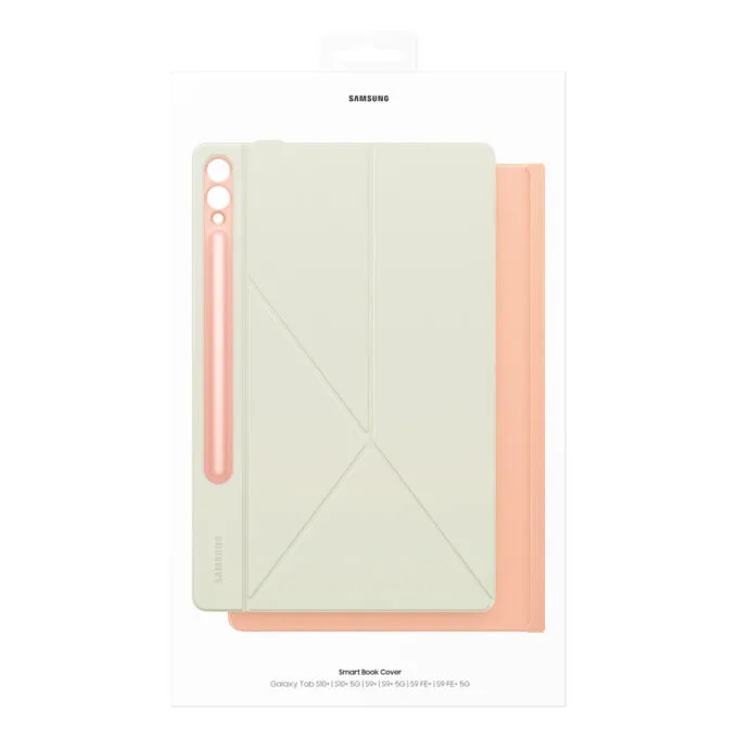Samsung Smart Book Cover - Folio Case for Galaxy Tab S10+/S9+/S9 FE+ (12.4-inch) - Orange — image 5