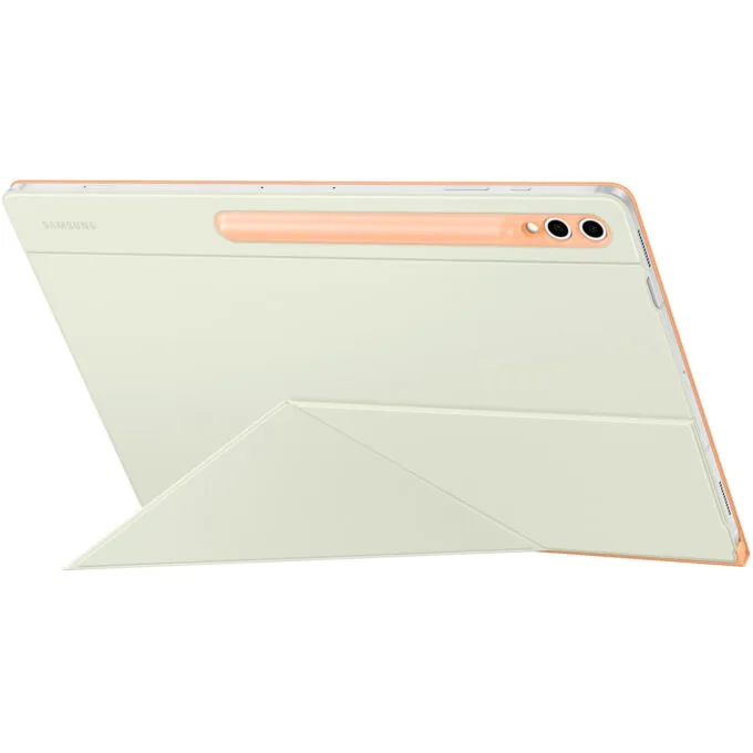 Samsung Smart Book Cover for Galaxy Tab S9/S10 Ultra - Folio Case, Orange — image 8
