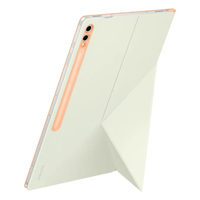 Samsung Smart Book Cover for Galaxy Tab S9/S10 Ultra - Folio Case, Orange — image 9